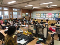 학교소식 > 유치원/초등학교 > 금악초, 수산초와 마을과 마을을 잇는 보·물·섬 프로젝트 화상수업 전개 | 제주교육소식