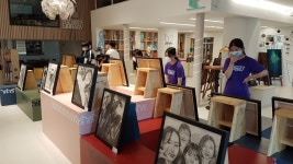 학교소식 > 유치원/초등학교 > 동광초, 더꿈담에서 애월고와 함께하는 미술전시회 개최 | 제주교육소식