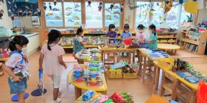 학교소식 > 유치원/초등학교 > 신광초병설유치원, 풍덩 풍덩 신나는 여름 놀이터! 손심엉 인성 놀이Day 실시 | 제주교육소식