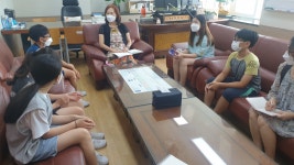 학교소식 > 유치원/초등학교 > 풍천초, 어린이회장단과의 대화의 시간 | 제주교육소식