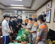 학교소식 > 중학교 > 성산중, 성산여성의용소방대에서 꿈나무 장학금 지원 | 제주교육소식