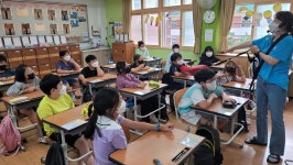 학교소식 > 유치원/초등학교 > 신광초, 4학년 생존수영 수업 실시 | 제주교육소식