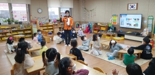 학교소식 > 유치원/초등학교 > 월랑초등학교병설유치원, 찾아오는 소방교육 실시 | 제주교육소식