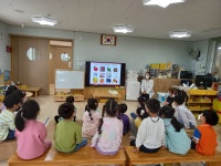 학교소식 > 유치원/초등학교 > 신촌초병설유치원, 찾아오는 영양교육(튼튼새싹교실) 실시 | 제주교육소식
