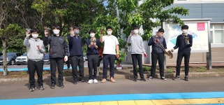 학교소식 > 고등학교 > 서귀포산업과학고, 학교를 무지개 빛으로 물들리련다(취업탐색4-H회) | 제주교육소식