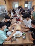 학교소식 > 중학교 > 제주제일중, 동백동산 람사르 습지 탐방 | 제주교육소식