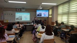 학교소식 > 유치원/초등학교 > 도련초 6학년, 찾아가는 평화, 통일 수업 실시 | 제주교육소식