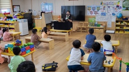 학교소식 > 유치원/초등학교 > 신광초병설유치원, 「튼튼! 쑥쑥! 건강!」어린이 동화구연교육(흡연·음주 예방 교육) 실시 | 제주교육소식