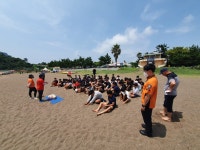 학교소식 > 유치원/초등학교 > 서귀포중, ‘사제동행 생존수영 실시 | 제주교육소식