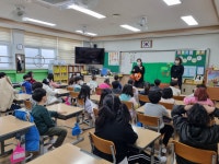 학교소식 > 유치원/초등학교 > 동화초, 1학년 찾아오는 환경교육 동화구연으로 듣는 환경이야기 실시 | 제주교육소식
