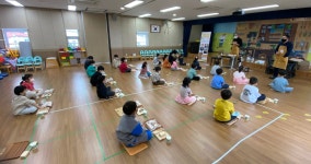 학교소식 > 유치원/초등학교 > 월랑초등학교병설유치원, 찾아오는 목공 체험 실시 | 제주교육소식