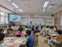 학교소식 > 유치원/초등학교 > 한라초, 수업을 나눠요! 1학년 동료 장학 실시 | 제주교육소식