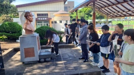 학교소식 > 유치원/초등학교 > 동남초등학교, 故 강승우 소위 및 고봉조 독립지사 추모식 | 제주교육소식