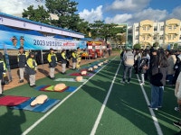학교소식 > 유치원/초등학교 > 삼양초, 화북 의용소방대, 화북 119센터와 함께하는 삼양초등학교 안전체험 한마당 실시 | 제주교육소식