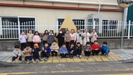 학교소식 > 유치원/초등학교 > 삼성초병설유치원, 학교 정문 후문 횡단보도 건너기 체험 | 제주교육소식