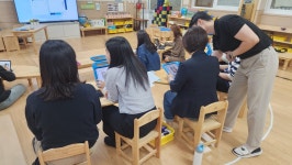 학교소식 > 유치원/초등학교 > 노형초병설유치원, 디지털활용 그림책 놀이 방과후놀이배움터 교직원 연수 실시 | 제주교육소식