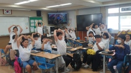 학교소식 > 유치원/초등학교 > 안덕초등학교, 대만 안씽 초등학교와 AI기술을 활용한 온라인 국제 프로젝트 진행 | 제주교육소식