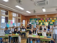학교소식 > 유치원/초등학교 > 조천초, 5학년 제주이해교육 ‘제주의 수호신 돌하르방’ 만들기 운영 | 제주교육소식