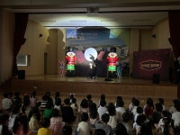 학교소식 > 유치원/초등학교 > 외도초등학교병설유치원, 찾아오는 체험학습 마술 공연 관람 | 제주교육소식