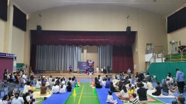 학교소식 > 전체 > 제주영지학교, 과학 마술 공연 관람 | 제주교육소식