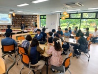 학교소식 > 유치원/초등학교 > 재릉초, 제주형 자율학교(마을생태학교) 우수사례 견학을 위한 학교 방문(전라남도 진도교육지원청) | 제주교육소식