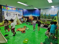 학교소식 > 유치원/초등학교 > 백록초등학교병설유치원 캠핑놀이 체험활동 실시 | 제주교육소식