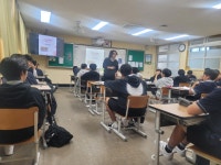 학교소식 > 중학교 > 제주동중, 과 을 위한 집단상담 프로그램 실시 | 제주교육소식