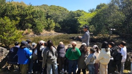 학교소식 > 유치원/초등학교 > 수산초, 학교특색과목 「수산 생태시민」 관련 동백동산 현장체험학습 실시 | 제주교육소식