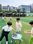 학교소식 > 유치원/초등학교 > 노형초등학교병설유치원, 유초이음<버블쇼 및 비눗방울 체험>실시 | 제주교육소식