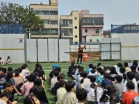 학교소식 > 유치원/초등학교 > 삼양초등학교병설유치원, 합동소방대피훈련 실시 | 제주교육소식