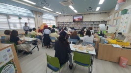 학교소식 > 유치원/초등학교 > 도리초, 학부모 평생교육 프로그램 ‘라탄 공예’ 운영 | 제주교육소식