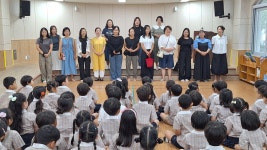 학교소식 > 유치원/초등학교 > 제주형 한울타리 유치원 『재미잇는 꿈 자람터』, 종이꽃으로 피어난 따뜻한 나눔 | 제주교육소식
