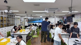학교소식 > 전체 > 서귀중앙여중, 인공위성 태양전지판 제작 체험 프로그램 운영 | 제주교육소식