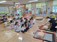 학교소식 > 유치원/초등학교 > 삼양초등학교병설유치원, 심폐소생술교육 실시 | 제주교육소식