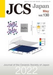 Journal of the Ceramic Society of Japan Journal of the Ceramic Society of Japan, Volume 130, Issue 5