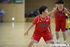 2026 전국동계 한국초등학교농구연맹전 제천대회 남초부 준준결승전, 단구초와 서해초의 경기 화보