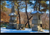 국가유산채널 > 참여 > 자료실 > 이야기 자료 > 상세보기: 나옹선사부도 및 석등(경기도 유형문화재 제50호) 국가유산채널