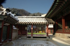 국가유산채널 > 참여 > 자료실 > 사진 자료 > 상세보기: 수원 화성행궁 ( 사적  제478호)의 설경 국가유산채널
