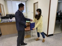 전국공무원노동조합 충북지역본부 보은군지부 보건지소, 보건진료소 격려 방문(20220125)