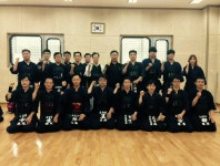 전국공무원노동조합 부산지역본부 동구지부 2015년 4월 수자원공사와 검도시합 사진입니다