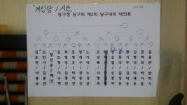전국공무원노동조합 부산지역본부 동구지부 제3회 동구청 당구회 당구대회 개최결과