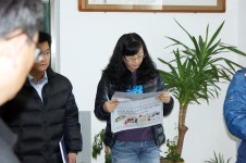 전국공무원노동조합 세종충남지역본부 부여군지부 18일(금) 읍면순회 하였습니다.