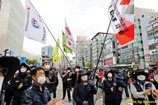 전국공무원노동조합 세종충남지역본부 세계노동절 132주년 민주노총 세종충남대회