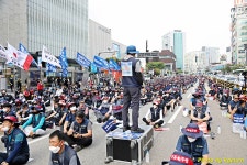 전국공무원노동조합 세종충남지역본부 민주노총 세종충남본부 6.25 결의대회