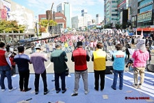 전국공무원노동조합 중앙행정기관본부 기상청지부 9.28  세종충남 민중대회