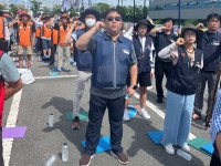 전국공무원노동조합 대구지역본부 달성군지부 한국옵티칼하이테크 고용승계 촉구 민주노총 결의대회