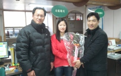 전국공무원노동조합 경기지역본부 군포시지부 신규직원 축하