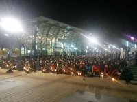 전국공무원노동조합 전남지역본부 철도 민영화 저지! 촛불집회
