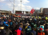 전국공무원노동조합 전남지역본부 철도파업 승리! 민주노총 전남본부 결의대회