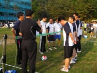 전국공무원노동조합 경기지역본부 경기도청지부 2009 족구대회 예선전 풍경